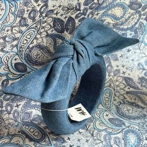 H&M Bracelet Denim Bow (XS/S)